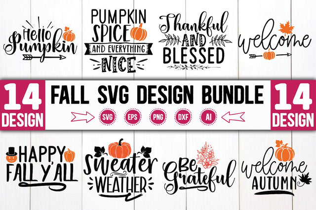 Fall SVG Bundle SVG Ariyan 