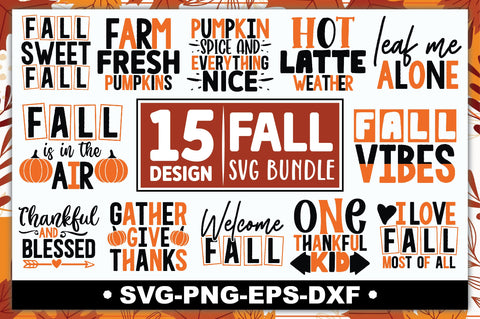 Fall SVG Bundle SVG Ariyan 