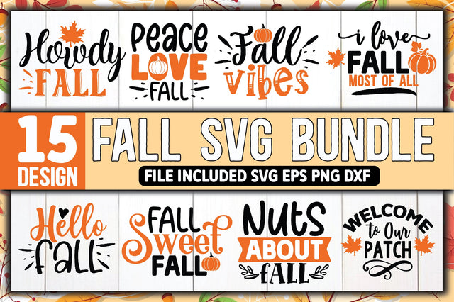 Fall SVG Bundle SVG Ariyan 