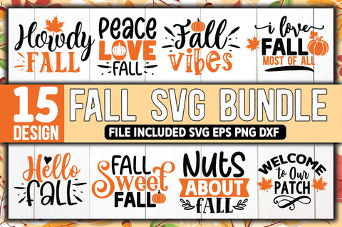 Fall SVG Bundle SVG Ariyan 