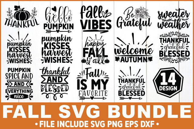Fall SVG Bundle SVG Ariyan 