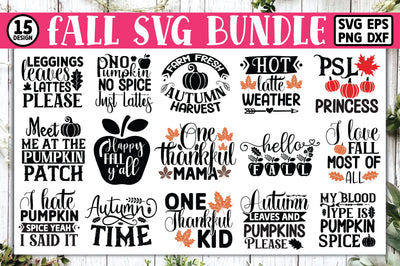 Fall Svg Bundle SVG Ariyan 