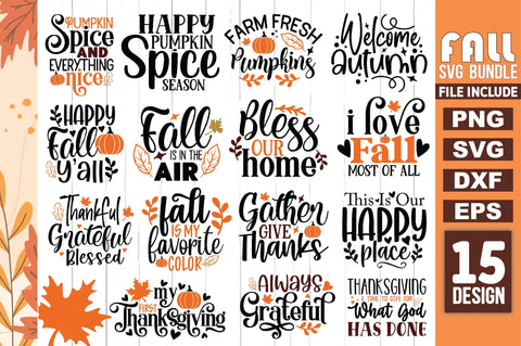 Fall SVG Bundle SVG Ariyan 