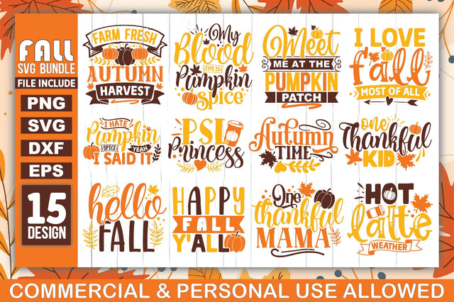 Fall SVG Bundle SVG Ariyan 