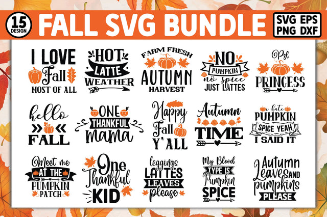 Fall SVG Bundle SVG Ariyan 