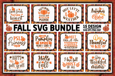 Fall SVG Bundle SVG Ariyan 