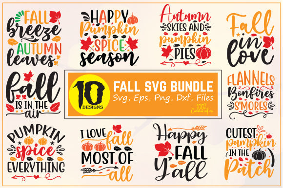 fall svg bundle SVG buydesign 