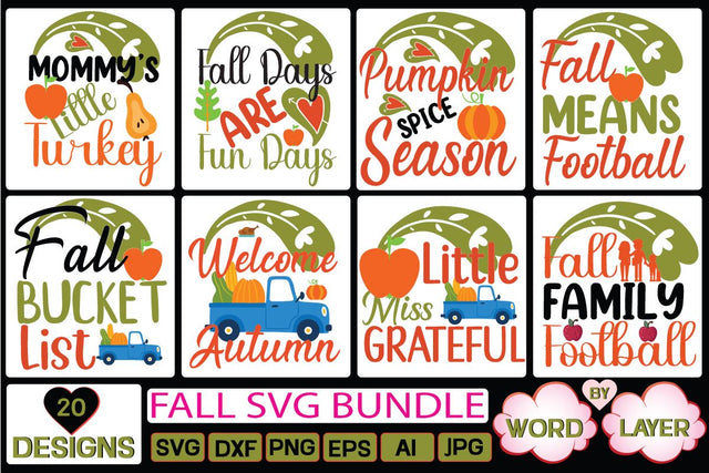 FALL SVG BUNDLE SVG Cut File SVG Studio Innate 