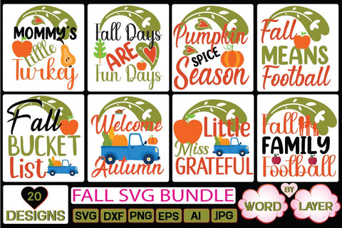 FALL SVG BUNDLE SVG Cut File SVG Studio Innate 