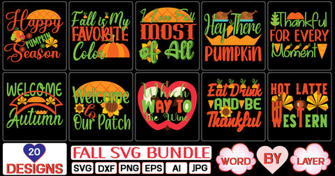 fall svg bundle SVG Cut File SVG Studio Innate 