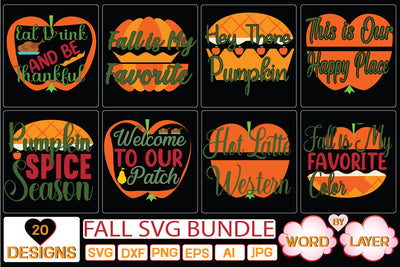 fall svg bundle SVG Cut File SVG Studio Innate 