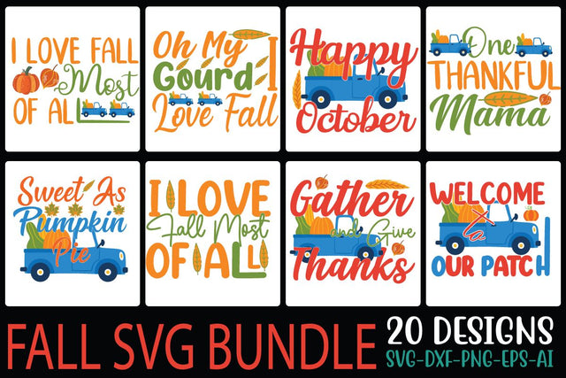 fall svg bundle SVG Cut File SVGs, Quotes and Sayings, Food & Drink, Holiday,On Sale, SVG Studio Innate 