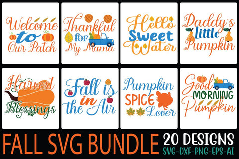 fall svg bundle SVG Cut File SVGs, Quotes and Sayings, Food & Drink, Holiday,On Sale, SVG Studio Innate 