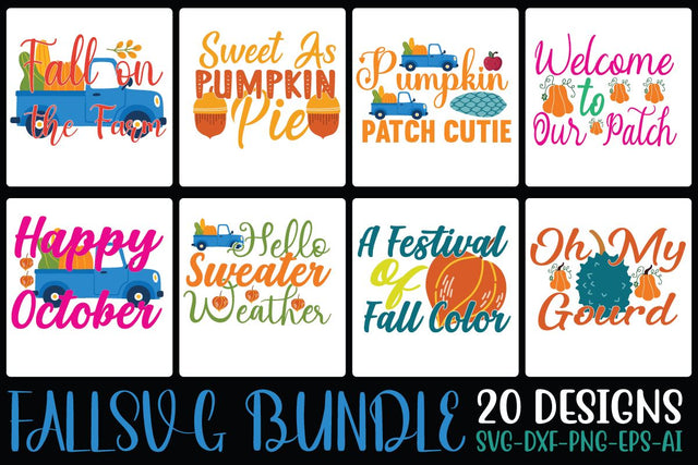 fall svg bundle SVG Cut File SVGs, Quotes and Sayings, Food & Drink, Holiday,On Sale, SVG Studio Innate 