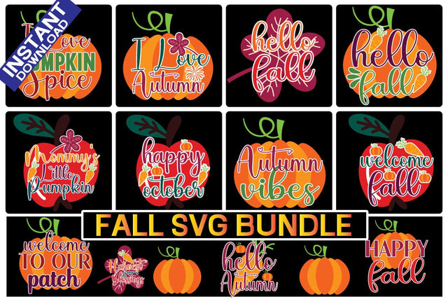 Fall Svg Bundle SVG designmaster24 