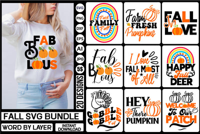 Fall Svg Bundle SVG DesignPlante 503 
