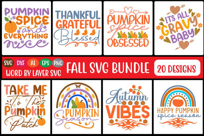 Fall SVG Bundle SVG MStudio 