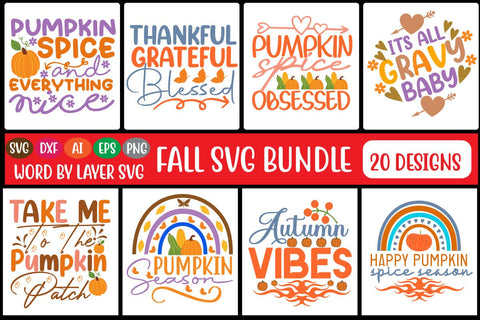 Fall SVG Bundle SVG MStudio 
