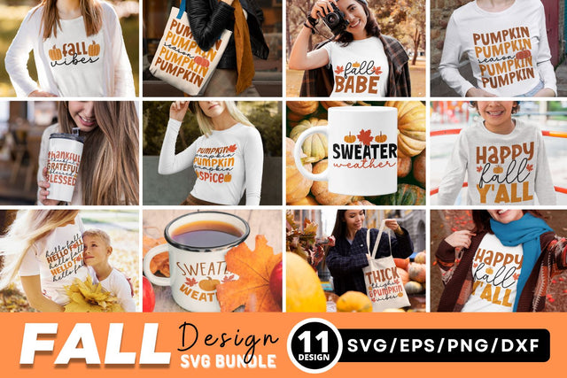 Fall SVG Bundle SVG Regulrcrative 