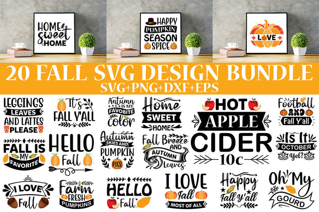 Fall Svg Bundle SVG Rupkotha 