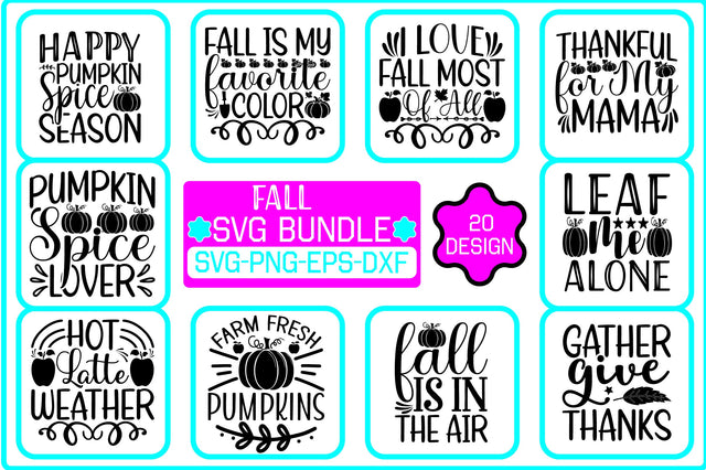 Fall SVG Bundle SVG Shahin alam 