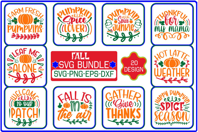 Fall SVG Bundle SVG Shahin alam 