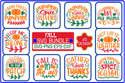 Fall SVG Bundle SVG Shahin alam 