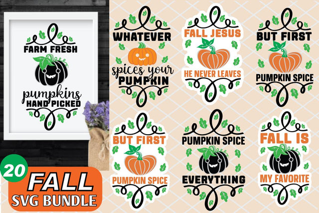 Fall SVG Bundle , Thanksgiving SVG Bundle , Funny Fall SVG Bundle Quotes,Funyny Farmhouse Fall SVG Bundle SVG farhad farhad 