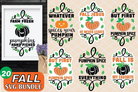 Fall SVG Bundle , Thanksgiving SVG Bundle , Funny Fall SVG Bundle Quotes,Funyny Farmhouse Fall SVG Bundle SVG farhad farhad 