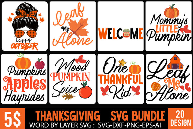 Fall SVG Bundle, Thanksgiving Svg Bundle,Fall Pumpkin SVG Bundle, Autumn SVG Bundle, Fall Cut File, Thanksgiving Cut File, Fall SVG, Autumn SVG, Pumpkin quotes SVG,Fall Cut File for Cricut,silhouette SVG BlackCatsMedia 