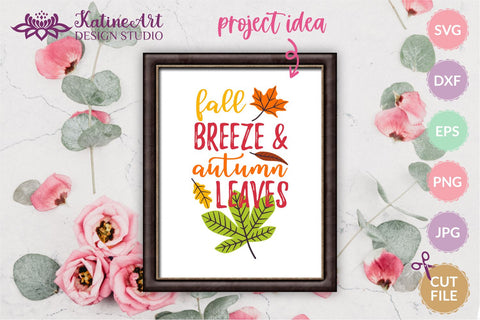 Fall Svg Bundle Thanksgiving Svg Fall sayings svg Autumn Quotes SVG KatineArt 