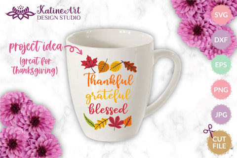 Fall Svg Bundle Thanksgiving Svg Fall sayings svg Autumn Quotes SVG KatineArt 