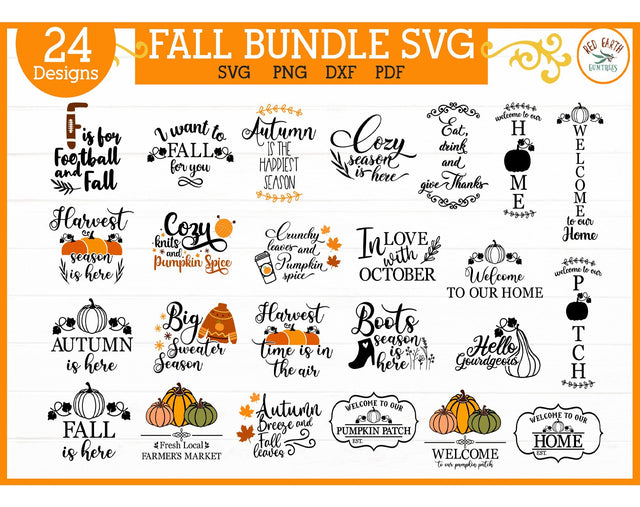 Fall SVG Bundle,Fall quotes,welcome to our pumpkin patch SVG Redearth and gumtrees 