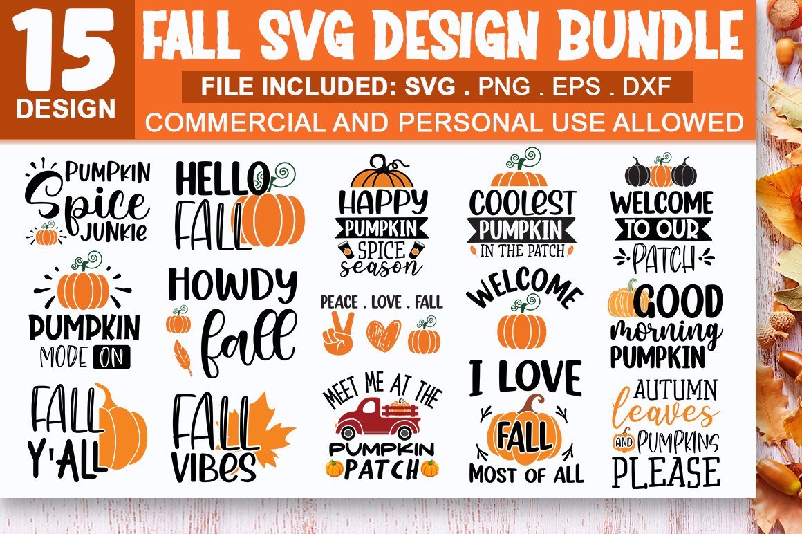 Peace Love Fall Svg, Autumn Svg, Pumpkin Svg, Fall Svg