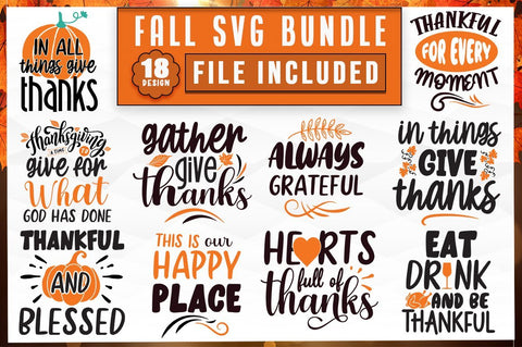 fall svg bundle.Fall SVG Bundle, autumn svg, SVG Designangry 