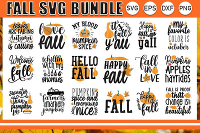 Fall SVG Bundle.Fall TShirt Svg, Fall Quotes Bundle, SVG Designangry 