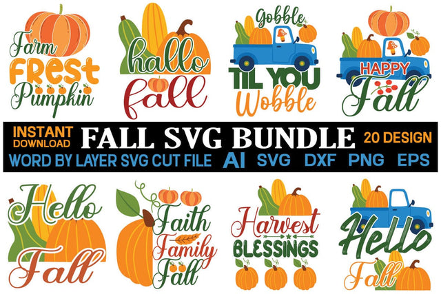 Fall Svg Bundle,quotes svg bundle, fall svg design SVG designmaster24 