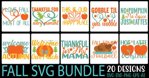 fall svg bundleSVG Cut File SVGs, Quotes and Sayings, Food & Drink, Holiday,On Sale, SVG Studio Innate 