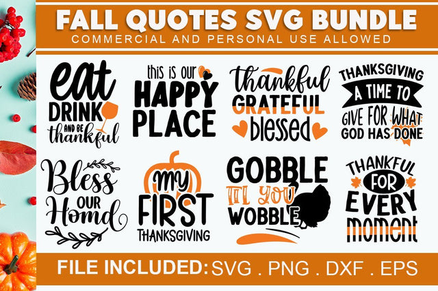 Fall SVG Bundle.Thanksgiving svg, Fall Svg, thankful svg, SVG Designangry 