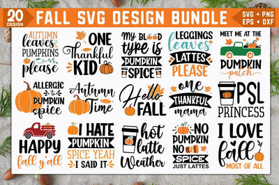 Fall SVG Bundle.Thanksgiving,Harvest,Holiday, SVG Designangry 