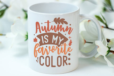 Fall SVG Design, Autumn is my favorite color SVG FiveStarCrafting 