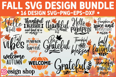 Fall SVG Design Bundle SVG Ariyan 