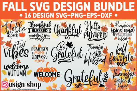 Fall SVG Design Bundle SVG Ariyan 