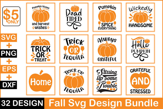 Fall Svg Design Bundle SVG Rupkotha 