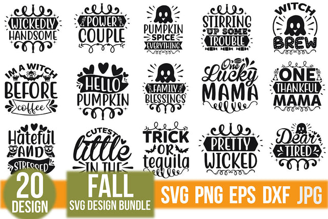 fall svg design bundle SVG Rupkotha 