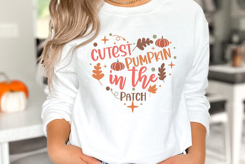 Fall SVG Design, Cutest pumpkin in the patch SVG FiveStarCrafting 