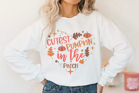 Fall SVG Design, Cutest pumpkin in the patch SVG FiveStarCrafting 