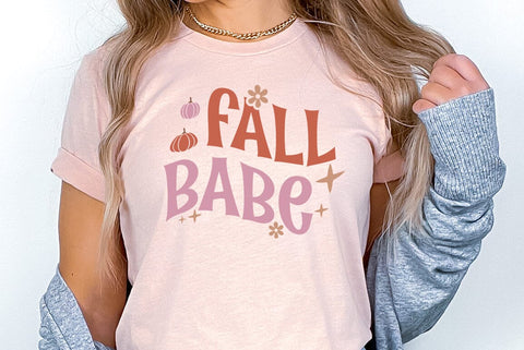 Fall SVG Design, Fall babe SVG FiveStarCrafting 