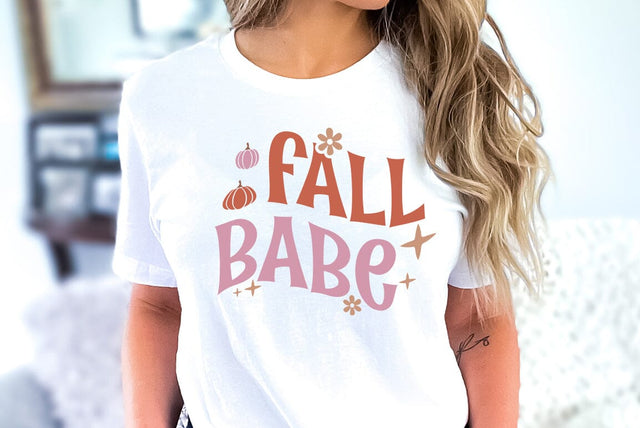 Fall SVG Design, Fall babe SVG FiveStarCrafting 