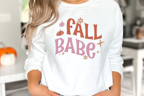 Fall SVG Design, Fall babe SVG FiveStarCrafting 